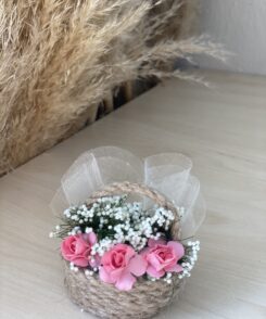 Rosenkörbchen rosa 1 stk