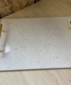 Marmor Tablett  Gold 20 x 30 cm