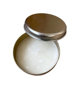 Kerze in der Dose Silber