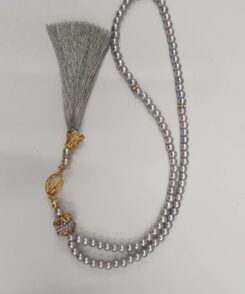 Perlengebetskette Silber