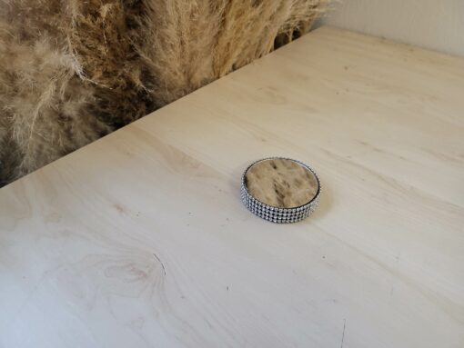 Ringhalter Rund Silber Neu
