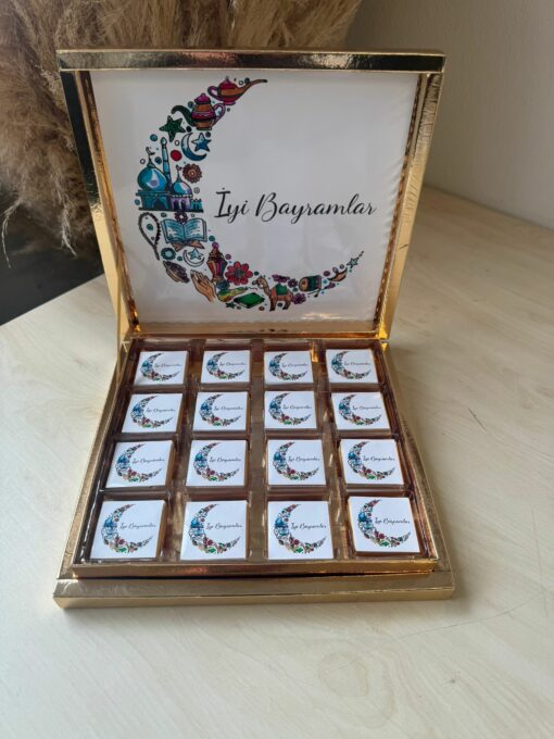 Bayram 16er Schokobox  Gold 16Stk.