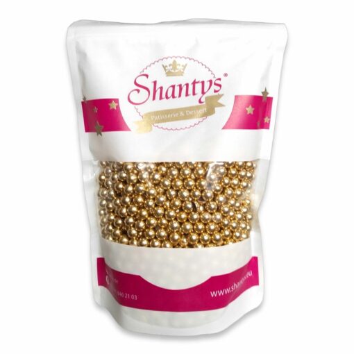 Schokoperle - 10 mm - GOLD glänzend - 1 Kg