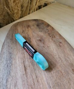 Satinband Mint Grün Geriffelt 1cm