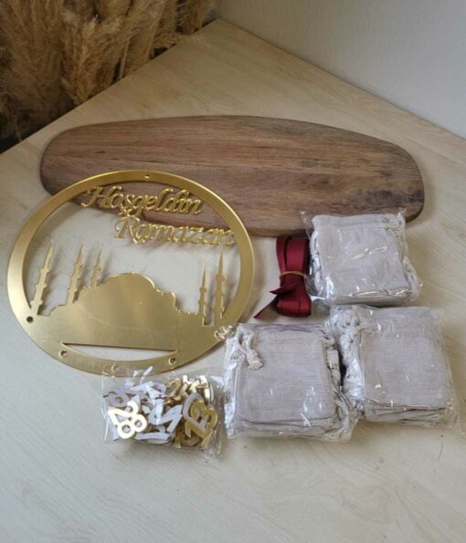 Ramadan Kalender Limited Edition Plexiglas DIY  (UNMONTIERT)