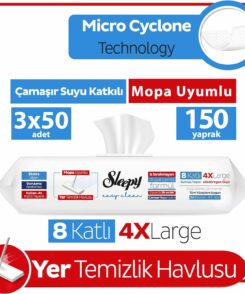 Alternative view of Sleepy Easy Clean mit Bleichzusatz Mopa Passendes Bodenreinigungstuch 50 Blatt (BLAU)