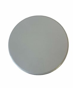 Alternative view of Metalldose Rund Weiß  22cm