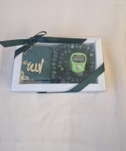 Geschenkset,  Mini-Koran, Gebetskette (Zikir-Matik)