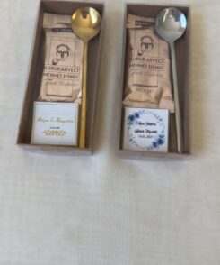 Alternative view of Elegante Löffel  Gold 14cm