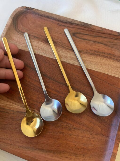Elegante Löffel  Gold 14cm