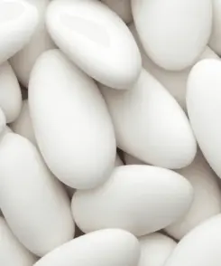 Weiße Mandeln Dragees