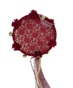 Alternative view of Kına Tefi – Henna-Tamburin mit Glöckchen & Blumen