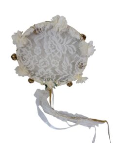 Kına Tefi – Henna-Tamburin mit Glöckchen & Blumen – Bild 3