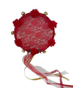 Kına Tefi – Henna-Tamburin mit Glöckchen & Blumen