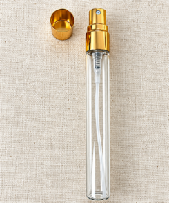 Sprühflasche Gold – 15 ml Glas