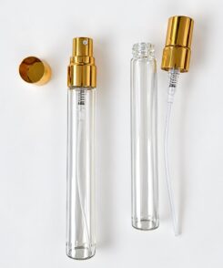 Alternative view of Sprühflasche Gold – 15 ml Glas